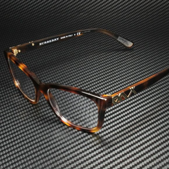 Burberry Light Tortoise 52mm Eyeglasses - Picture 1 of 6